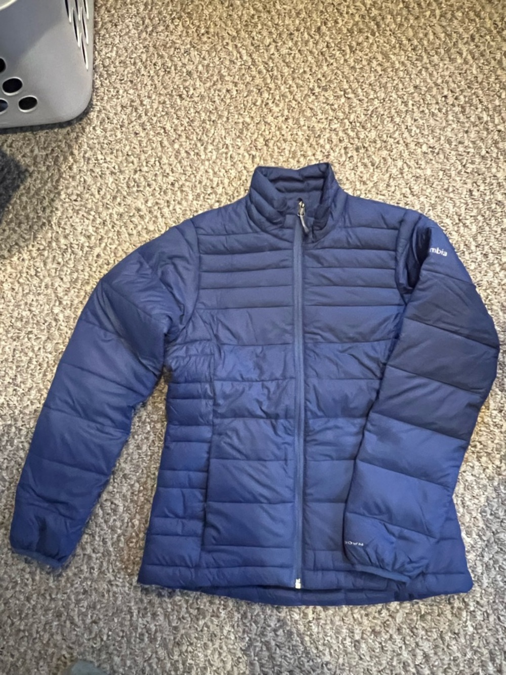 Columbia navy light jacket